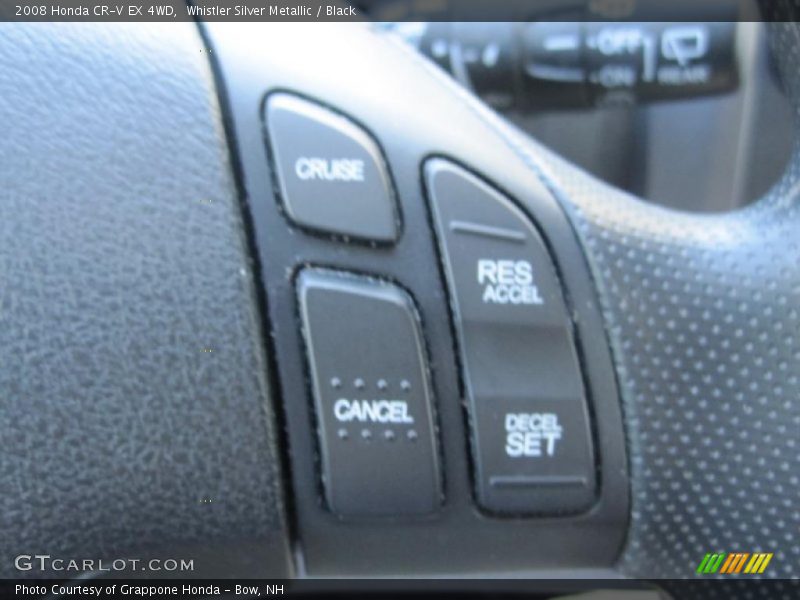 Whistler Silver Metallic / Black 2008 Honda CR-V EX 4WD