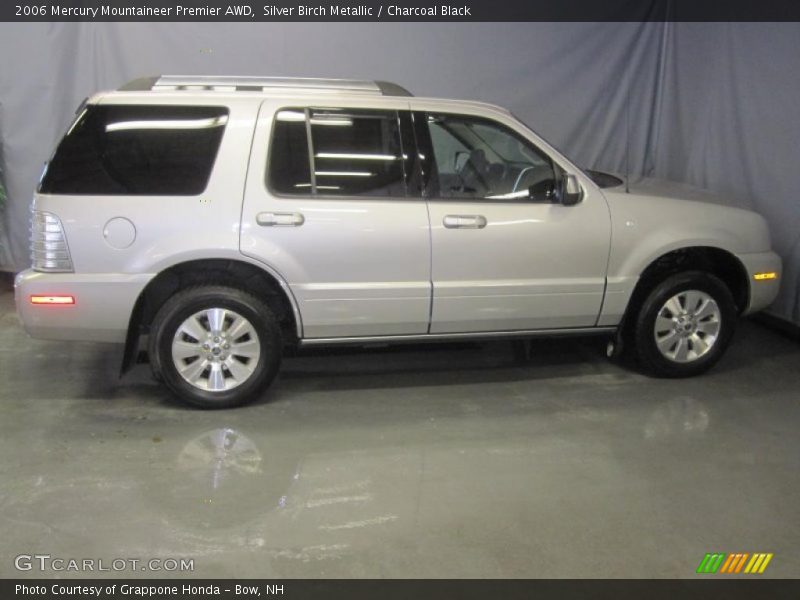 Silver Birch Metallic / Charcoal Black 2006 Mercury Mountaineer Premier AWD
