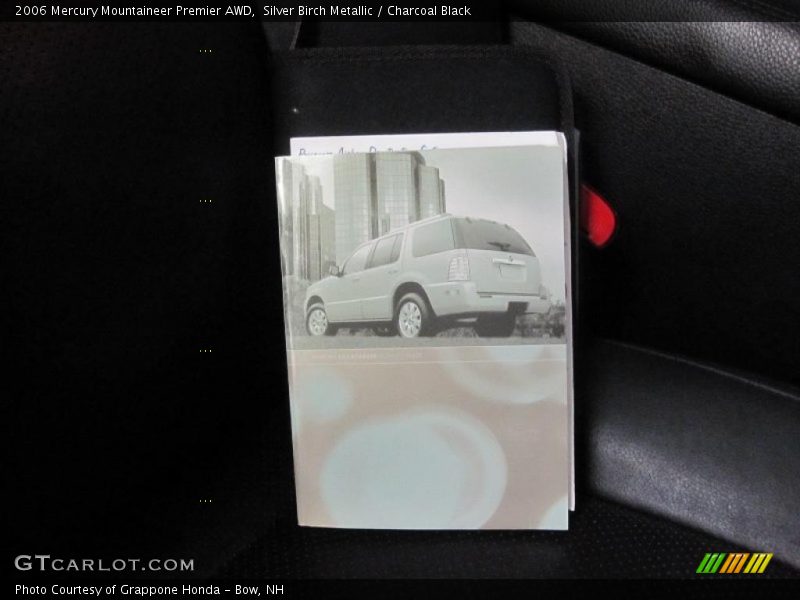 Silver Birch Metallic / Charcoal Black 2006 Mercury Mountaineer Premier AWD