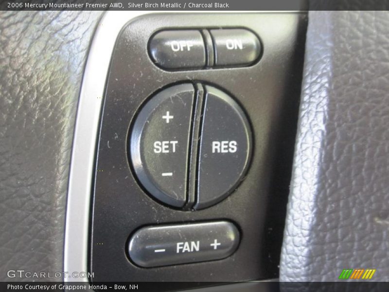 Silver Birch Metallic / Charcoal Black 2006 Mercury Mountaineer Premier AWD