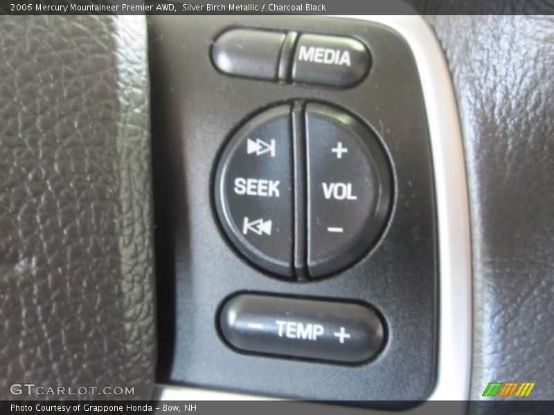 Silver Birch Metallic / Charcoal Black 2006 Mercury Mountaineer Premier AWD