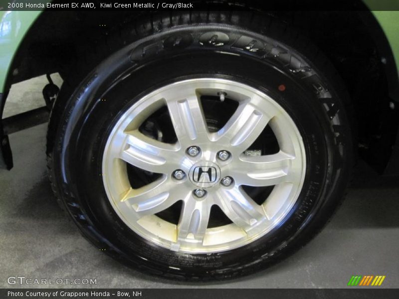 Kiwi Green Metallic / Gray/Black 2008 Honda Element EX AWD