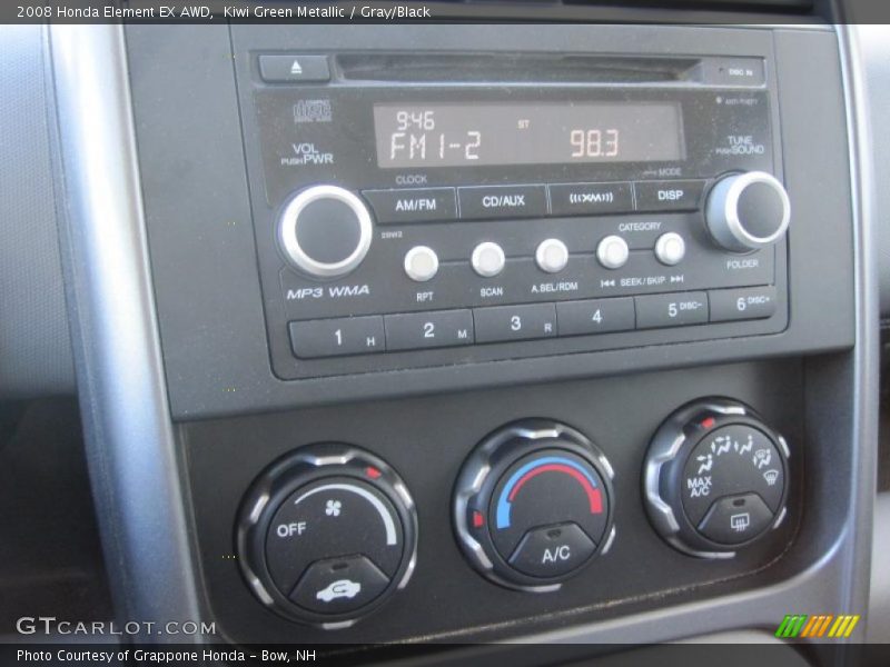 Kiwi Green Metallic / Gray/Black 2008 Honda Element EX AWD