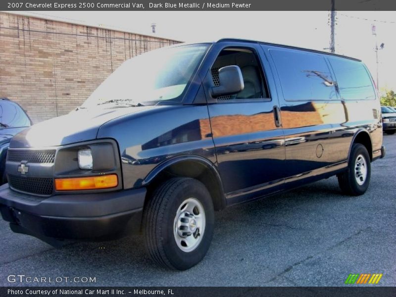 Dark Blue Metallic / Medium Pewter 2007 Chevrolet Express 2500 Commercial Van
