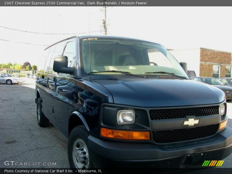 Dark Blue Metallic / Medium Pewter 2007 Chevrolet Express 2500 Commercial Van
