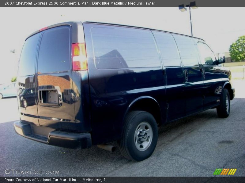 Dark Blue Metallic / Medium Pewter 2007 Chevrolet Express 2500 Commercial Van