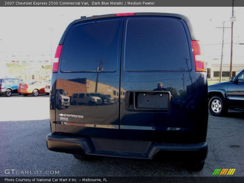 Dark Blue Metallic / Medium Pewter 2007 Chevrolet Express 2500 Commercial Van