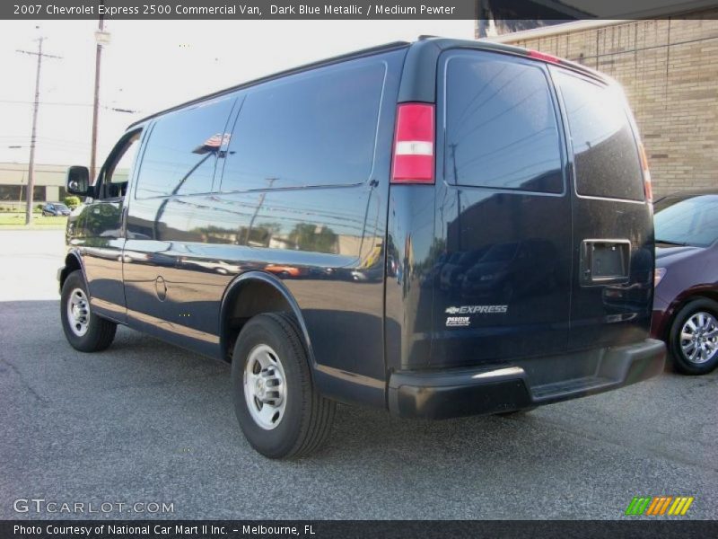 Dark Blue Metallic / Medium Pewter 2007 Chevrolet Express 2500 Commercial Van