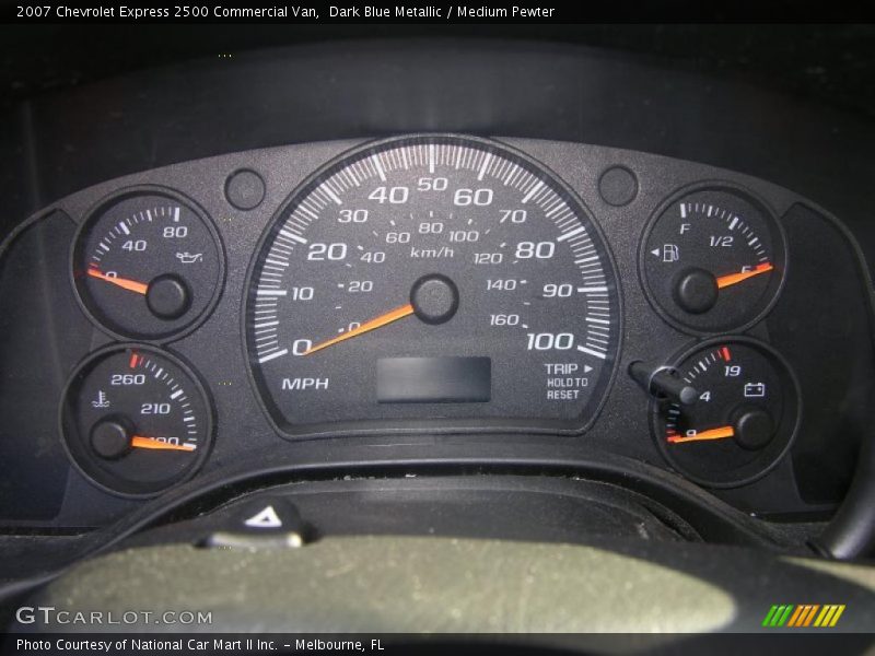 Dark Blue Metallic / Medium Pewter 2007 Chevrolet Express 2500 Commercial Van
