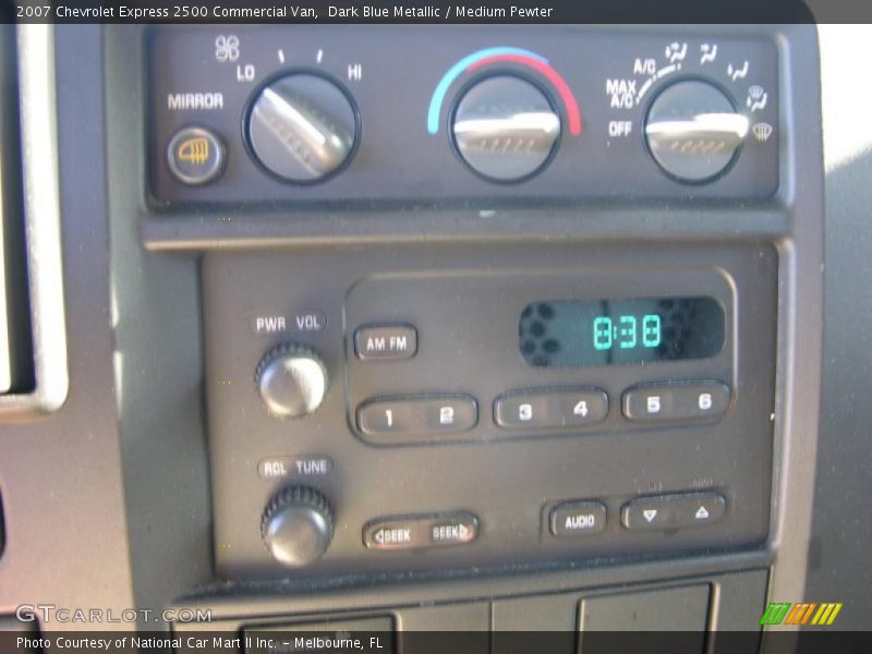 Dark Blue Metallic / Medium Pewter 2007 Chevrolet Express 2500 Commercial Van