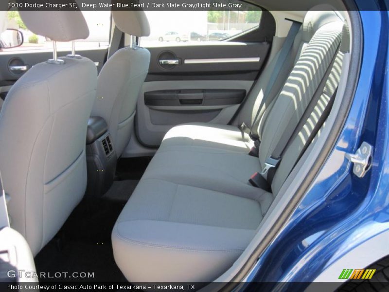 Deep Water Blue Pearl / Dark Slate Gray/Light Slate Gray 2010 Dodge Charger SE