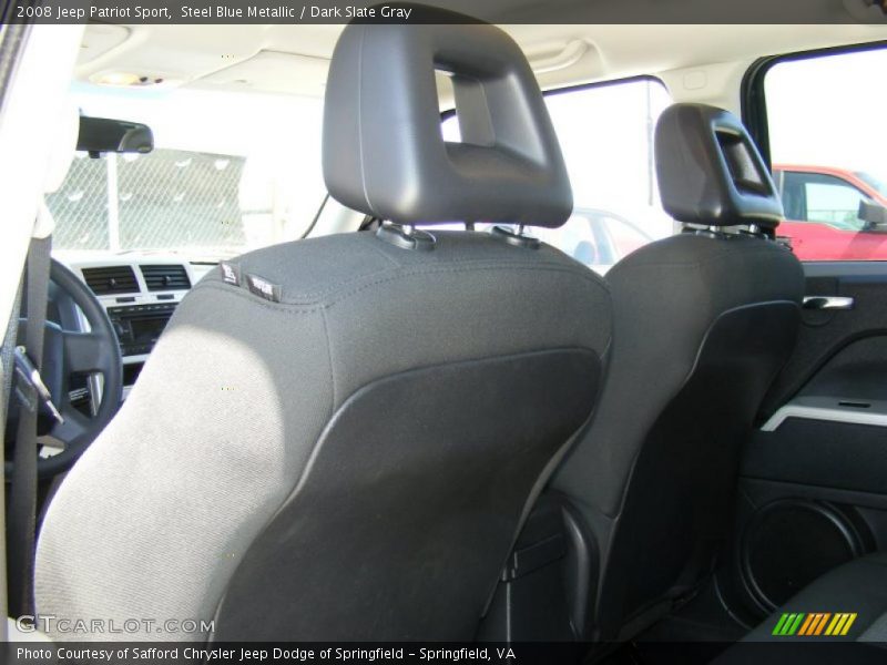 Steel Blue Metallic / Dark Slate Gray 2008 Jeep Patriot Sport