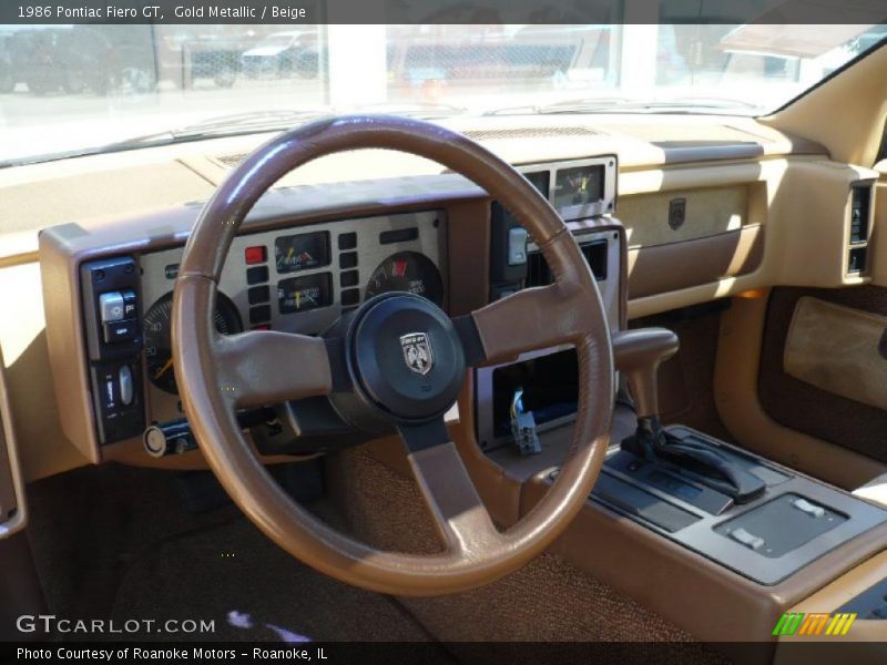  1986 Fiero GT Steering Wheel