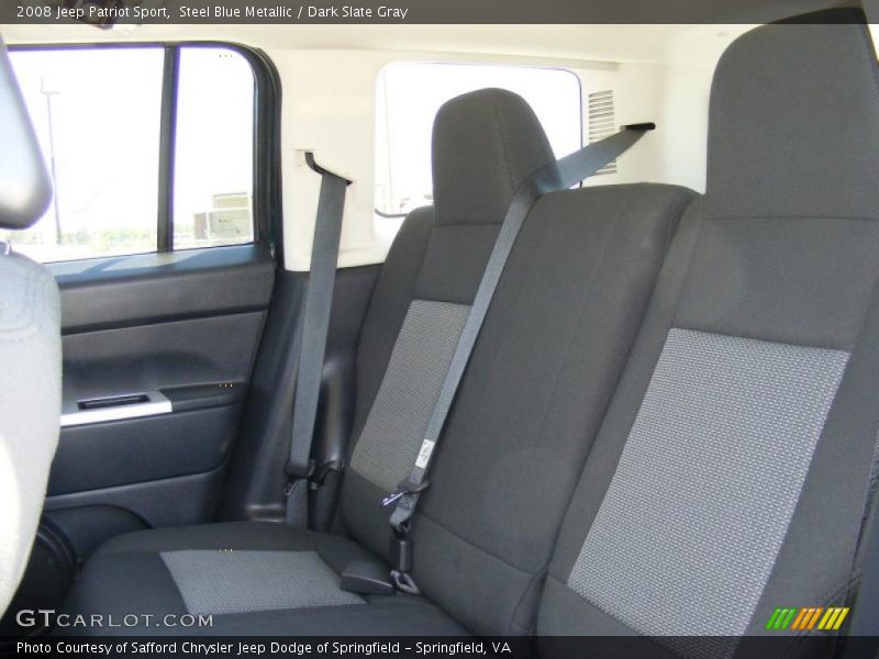 Steel Blue Metallic / Dark Slate Gray 2008 Jeep Patriot Sport