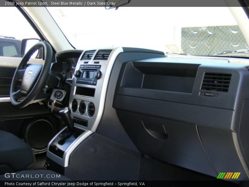 Steel Blue Metallic / Dark Slate Gray 2008 Jeep Patriot Sport