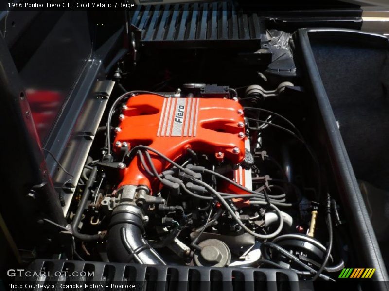 1986 Fiero GT Engine - 2.8 Liter OHV 12-Valve L44 V6
