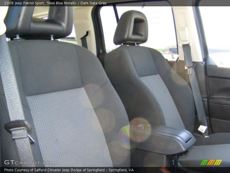 Steel Blue Metallic / Dark Slate Gray 2008 Jeep Patriot Sport