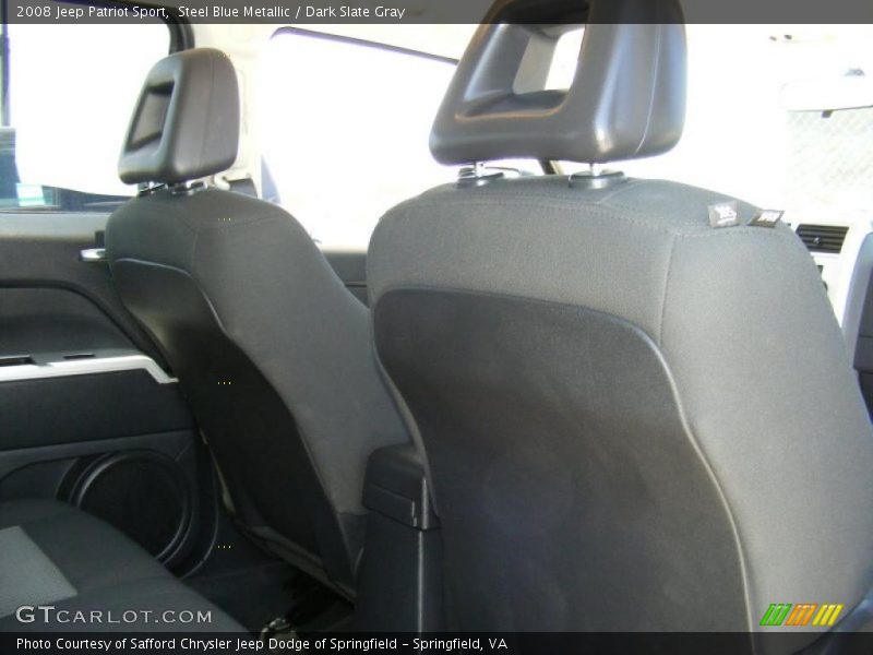 Steel Blue Metallic / Dark Slate Gray 2008 Jeep Patriot Sport