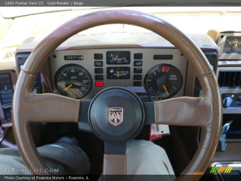  1986 Fiero GT Steering Wheel