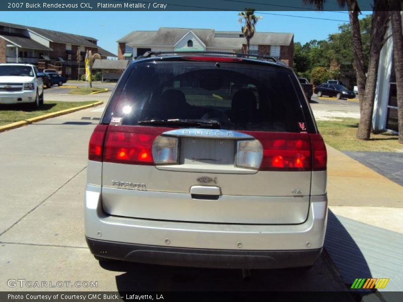 Platinum Metallic / Gray 2007 Buick Rendezvous CXL