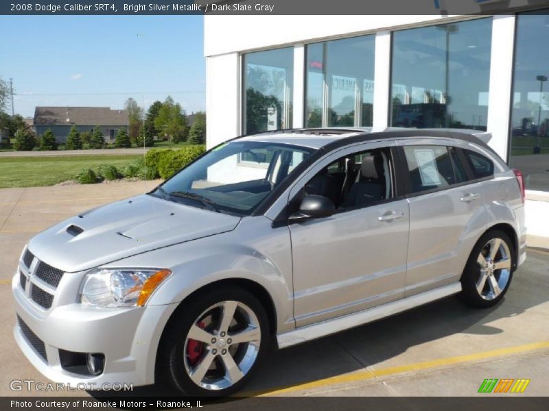 Bright Silver Metallic / Dark Slate Gray 2008 Dodge Caliber SRT4