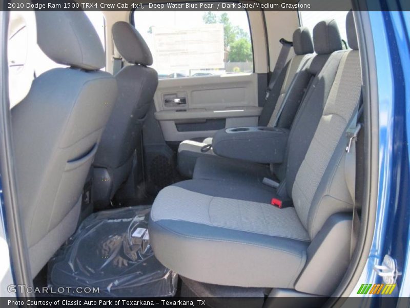 Deep Water Blue Pearl / Dark Slate/Medium Graystone 2010 Dodge Ram 1500 TRX4 Crew Cab 4x4