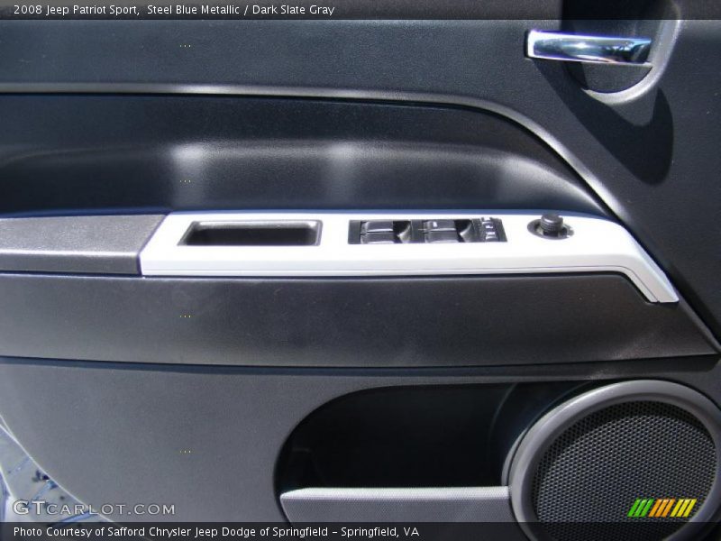 Steel Blue Metallic / Dark Slate Gray 2008 Jeep Patriot Sport