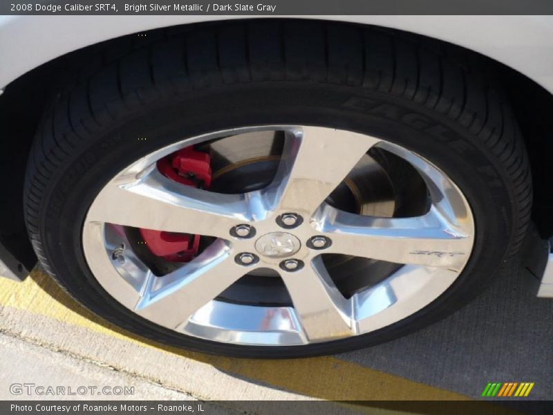 Bright Silver Metallic / Dark Slate Gray 2008 Dodge Caliber SRT4