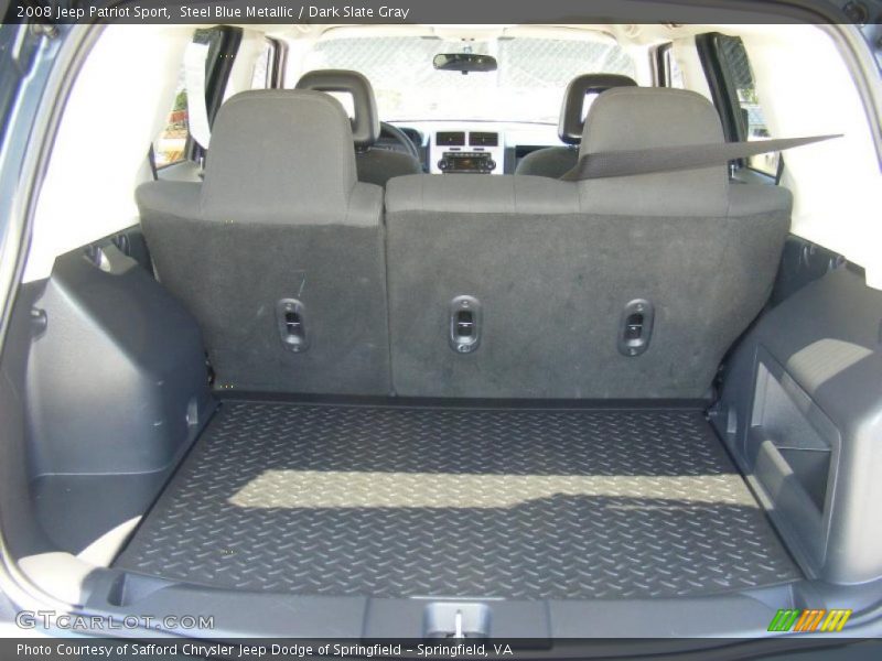 Steel Blue Metallic / Dark Slate Gray 2008 Jeep Patriot Sport