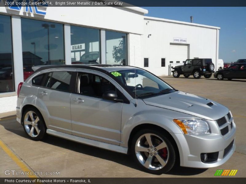 Bright Silver Metallic / Dark Slate Gray 2008 Dodge Caliber SRT4