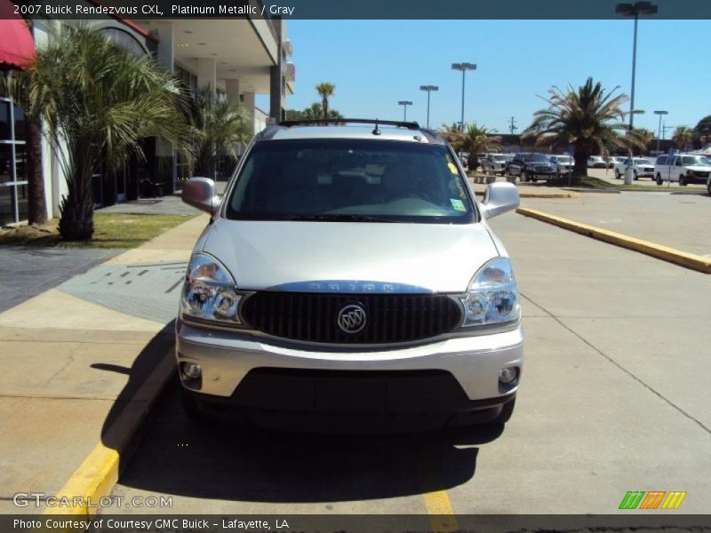 Platinum Metallic / Gray 2007 Buick Rendezvous CXL