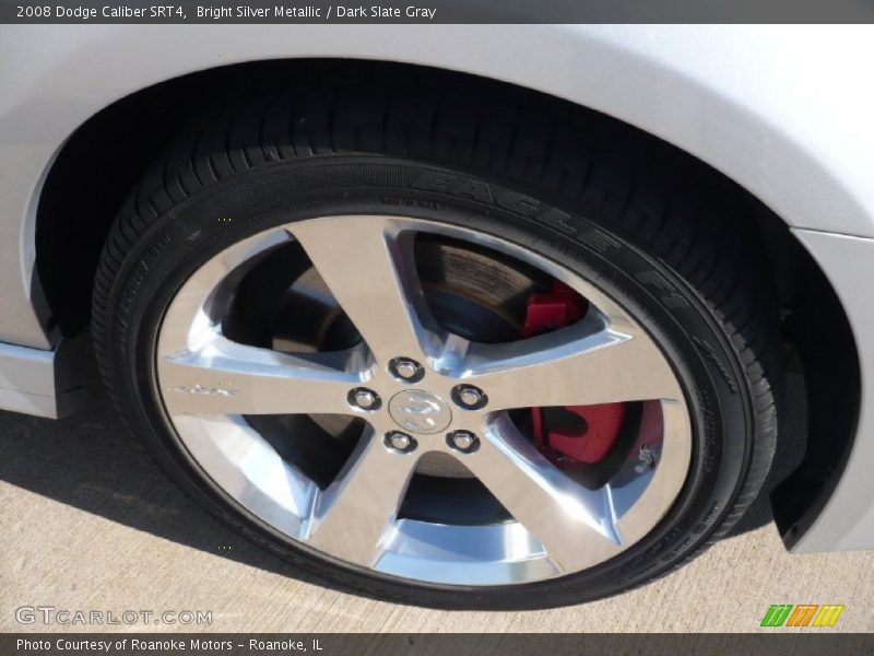 Bright Silver Metallic / Dark Slate Gray 2008 Dodge Caliber SRT4