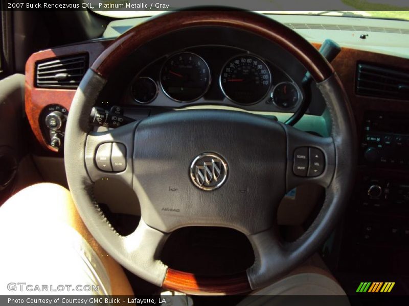 Platinum Metallic / Gray 2007 Buick Rendezvous CXL