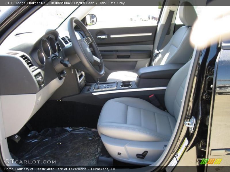 Brilliant Black Crystal Pearl / Dark Slate Gray 2010 Dodge Charger R/T