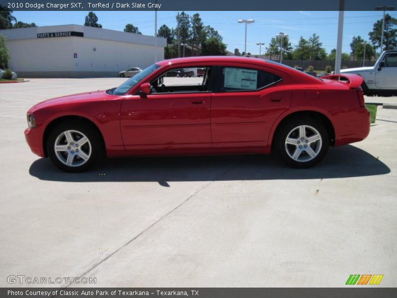 TorRed / Dark Slate Gray 2010 Dodge Charger SXT