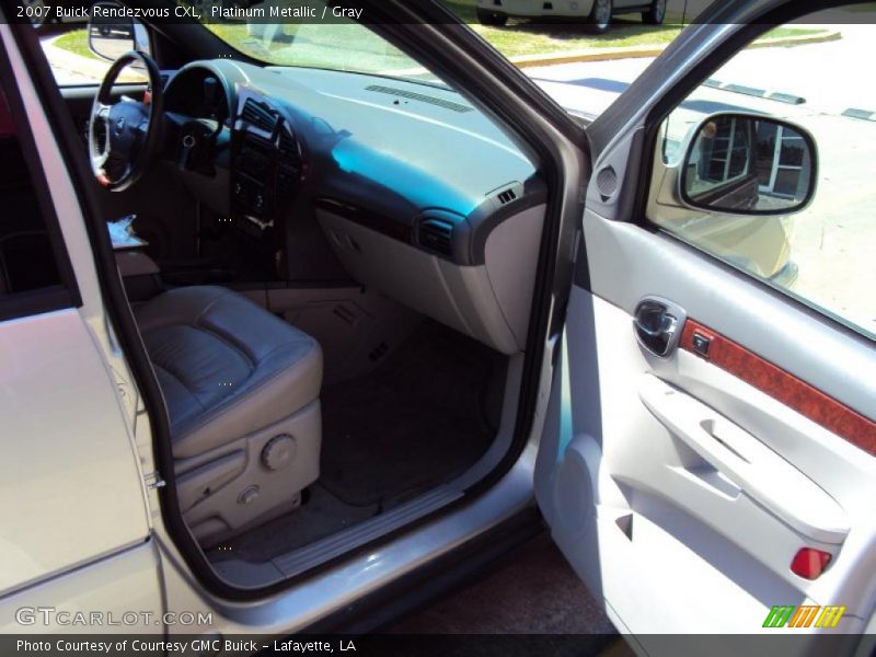 Platinum Metallic / Gray 2007 Buick Rendezvous CXL