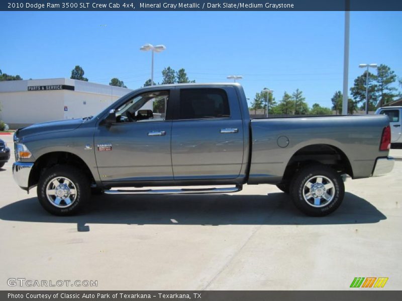 Mineral Gray Metallic / Dark Slate/Medium Graystone 2010 Dodge Ram 3500 SLT Crew Cab 4x4