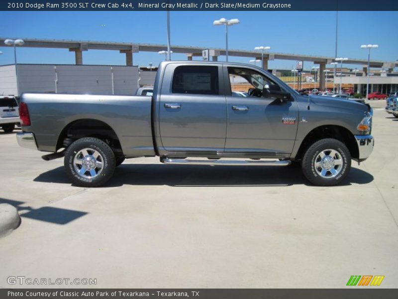 Mineral Gray Metallic / Dark Slate/Medium Graystone 2010 Dodge Ram 3500 SLT Crew Cab 4x4
