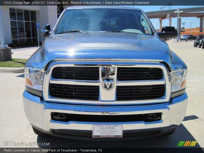 Mineral Gray Metallic / Dark Slate/Medium Graystone 2010 Dodge Ram 3500 SLT Crew Cab 4x4