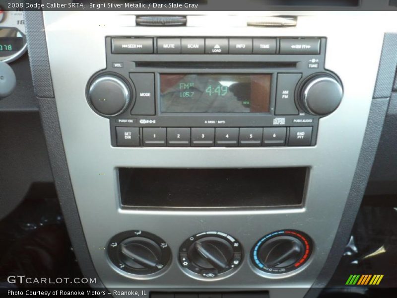 Bright Silver Metallic / Dark Slate Gray 2008 Dodge Caliber SRT4