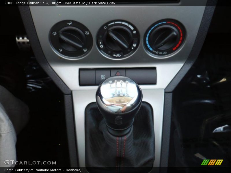 Bright Silver Metallic / Dark Slate Gray 2008 Dodge Caliber SRT4