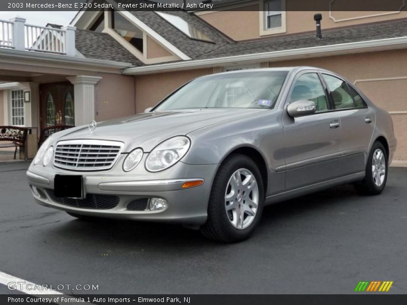 Pewter Silver Metallic / Ash Grey 2003 Mercedes-Benz E 320 Sedan