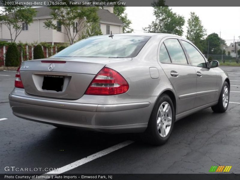 Pewter Silver Metallic / Ash Grey 2003 Mercedes-Benz E 320 Sedan