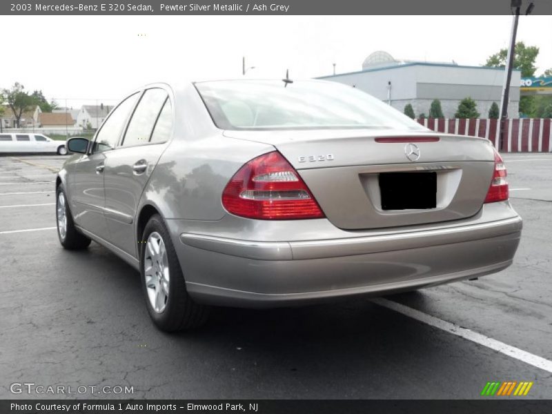 Pewter Silver Metallic / Ash Grey 2003 Mercedes-Benz E 320 Sedan