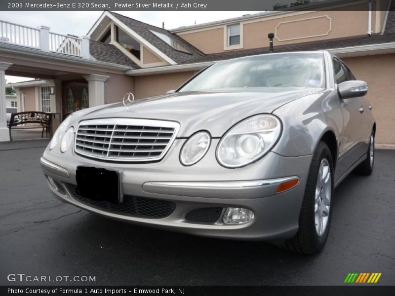 Pewter Silver Metallic / Ash Grey 2003 Mercedes-Benz E 320 Sedan