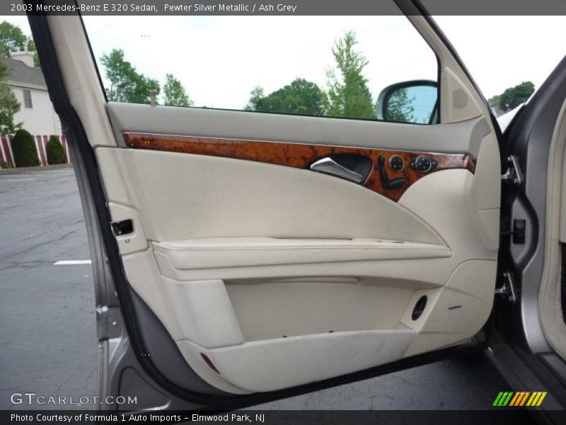 Pewter Silver Metallic / Ash Grey 2003 Mercedes-Benz E 320 Sedan