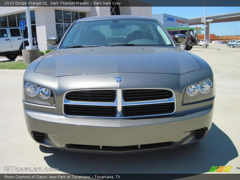 Dark Titanium Metallic / Dark Slate Gray 2010 Dodge Charger SE