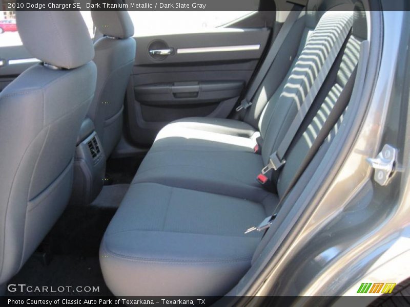 Dark Titanium Metallic / Dark Slate Gray 2010 Dodge Charger SE