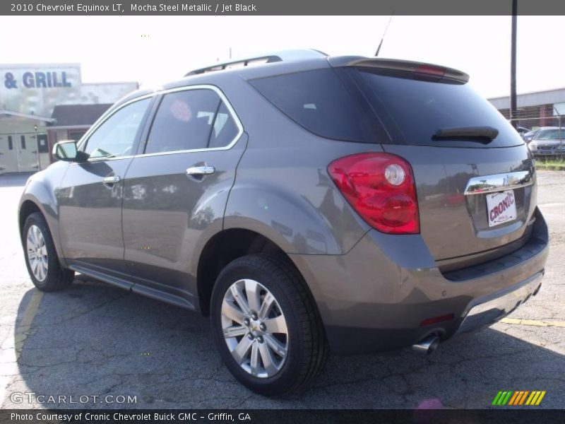 Mocha Steel Metallic / Jet Black 2010 Chevrolet Equinox LT