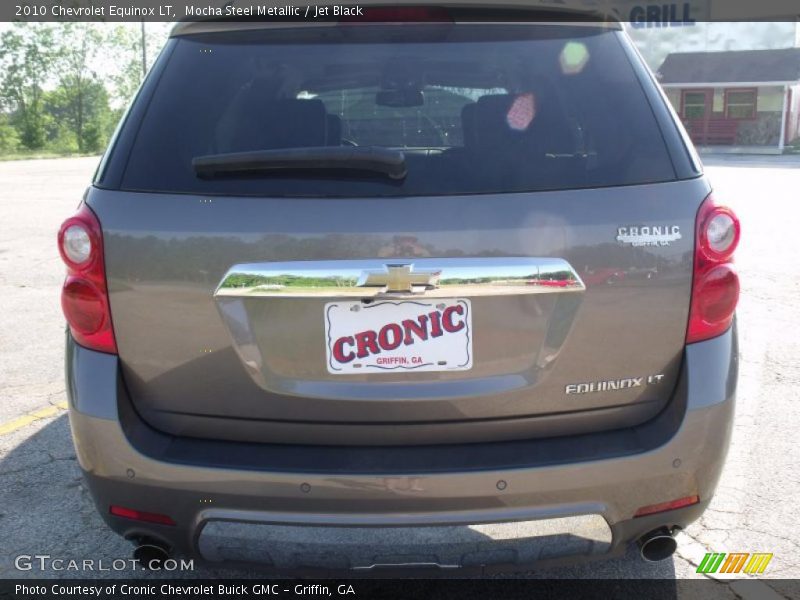 Mocha Steel Metallic / Jet Black 2010 Chevrolet Equinox LT